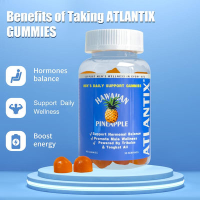 ATLANTIX® Men's Health Supplement Gummies