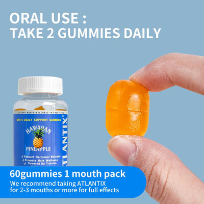 ATLANTIX® Men's Health Supplement Gummies