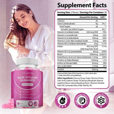 Atlantix® Hair Gummies