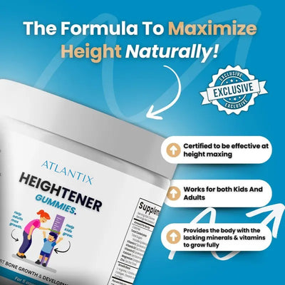 Atlantix Heightner Gummies