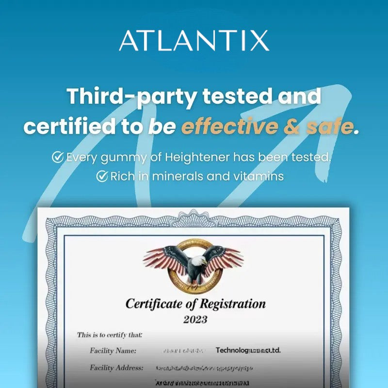 Atlantix Heightner Gummies