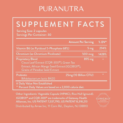 PuraNutra® MB-1 Supplement