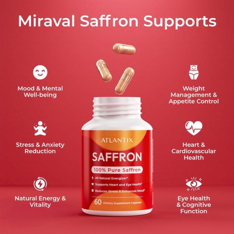 Atlantix® Saffron Capsules
